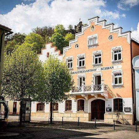 Gasthaus Schwan Riedenburg Exterior foto